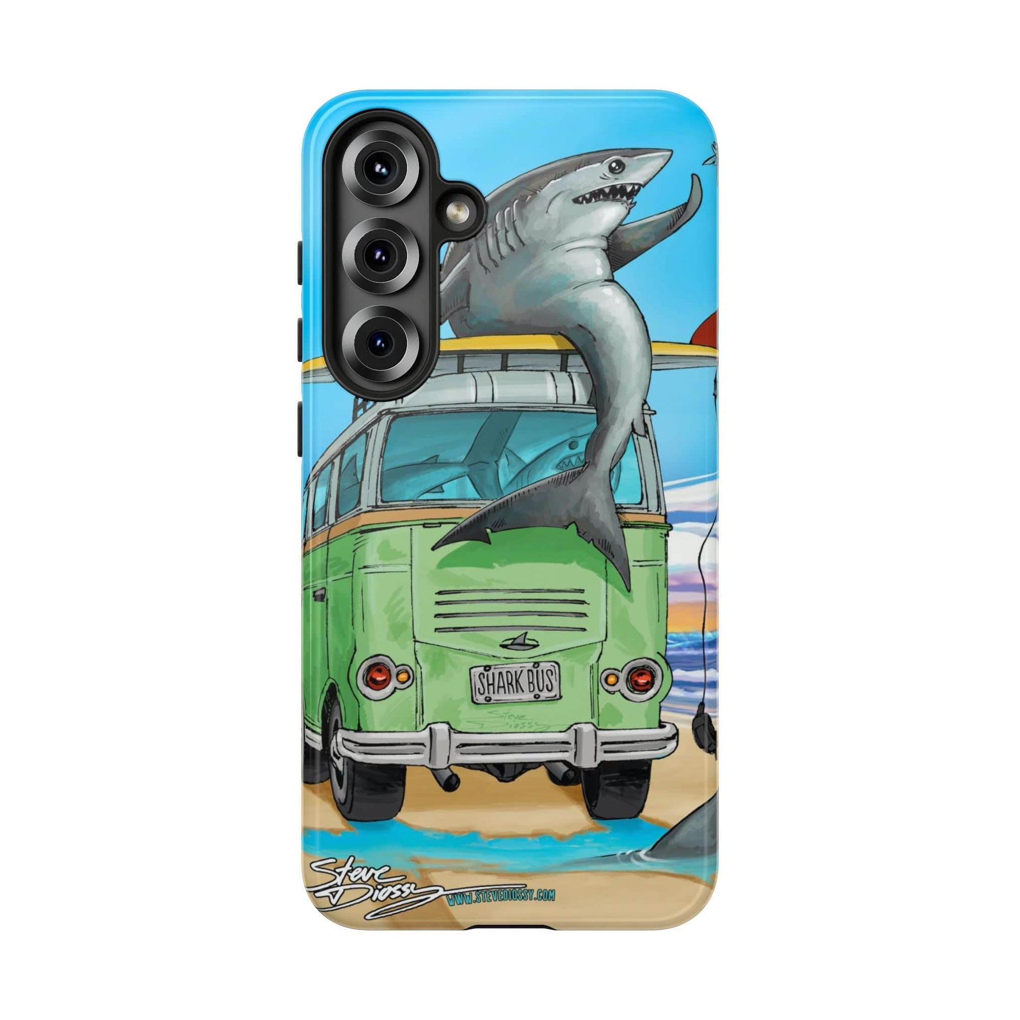 "Shark Bus" Tough Phone Cases