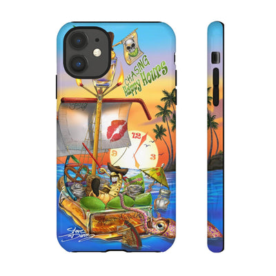 "Chasing Happy Hours" Tough Phone Cases