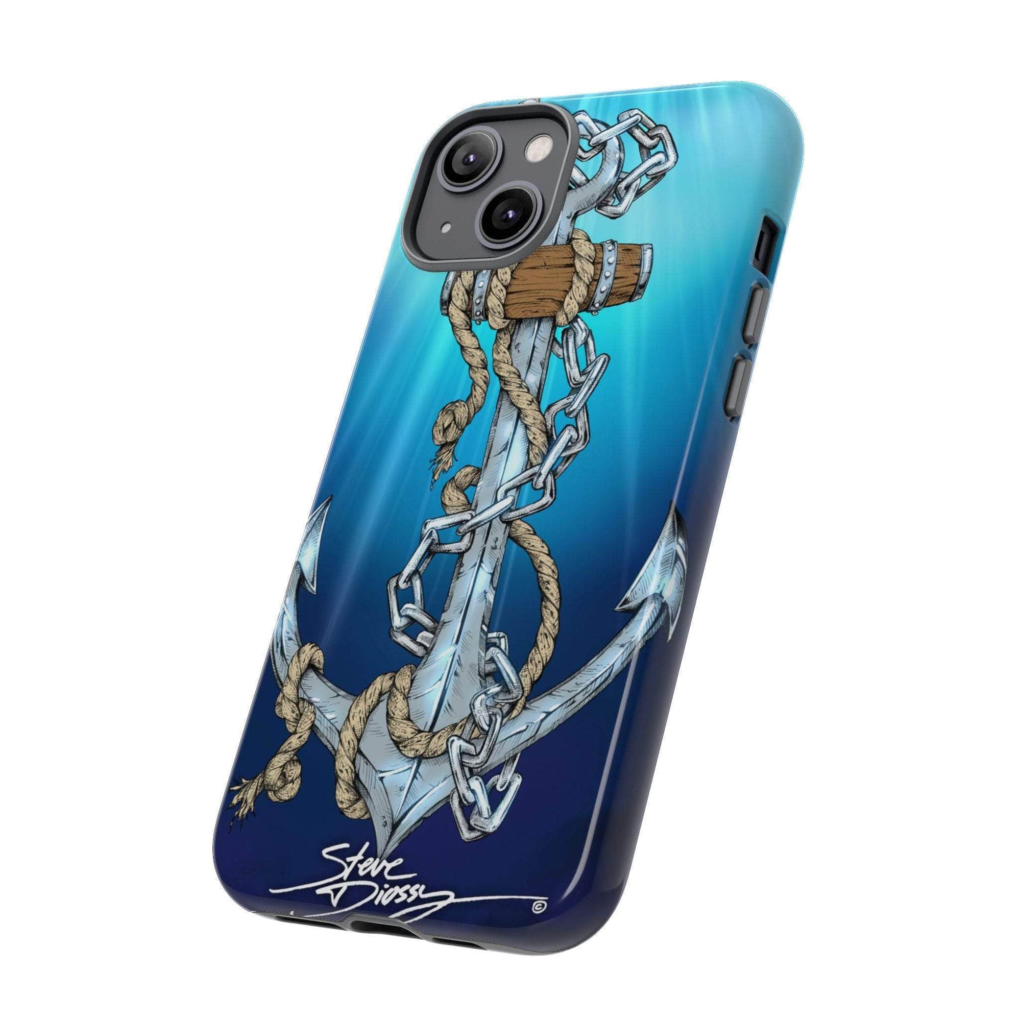 "Anchors Aweigh" Tough Phone Cases