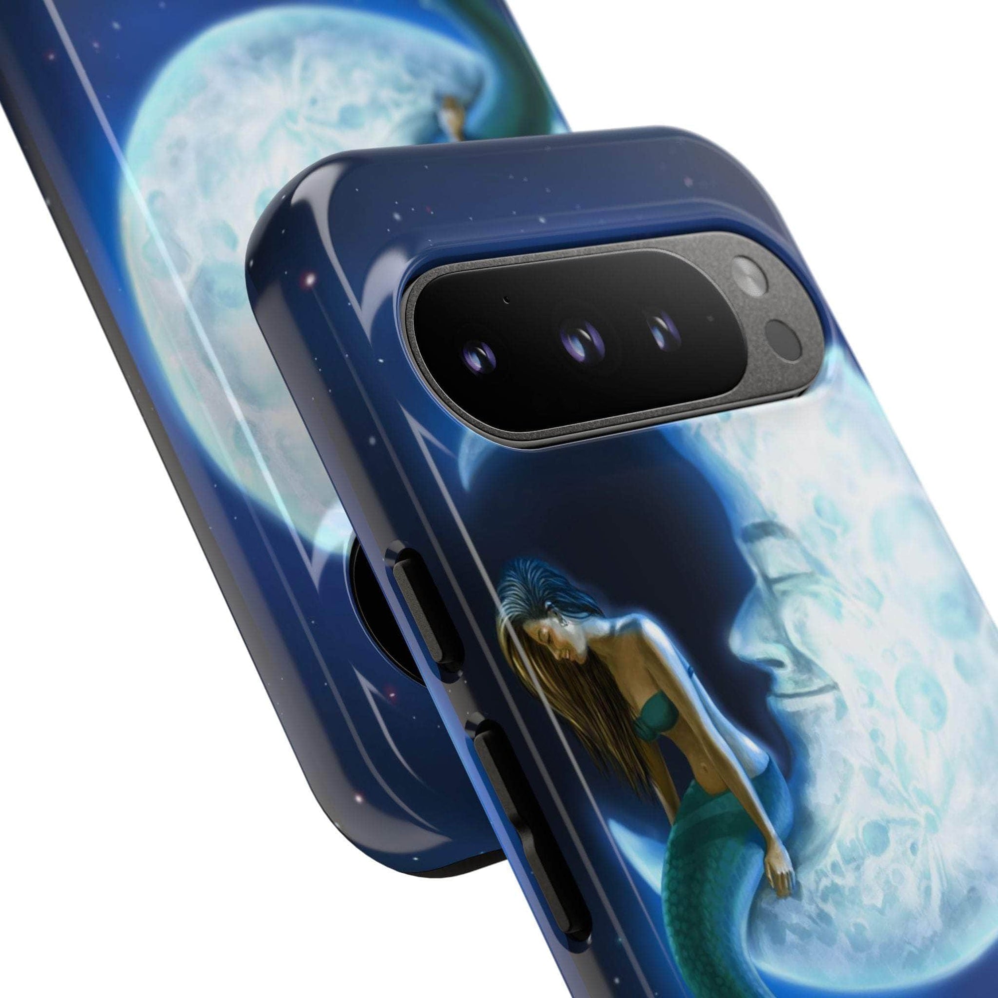 "Mermaid in the Moon" Tough Phone Cases