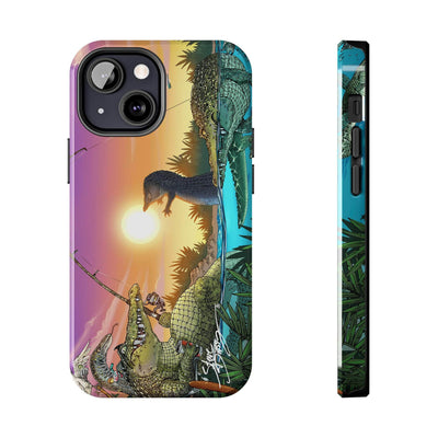 "Gator Fishing" iPhone Cases