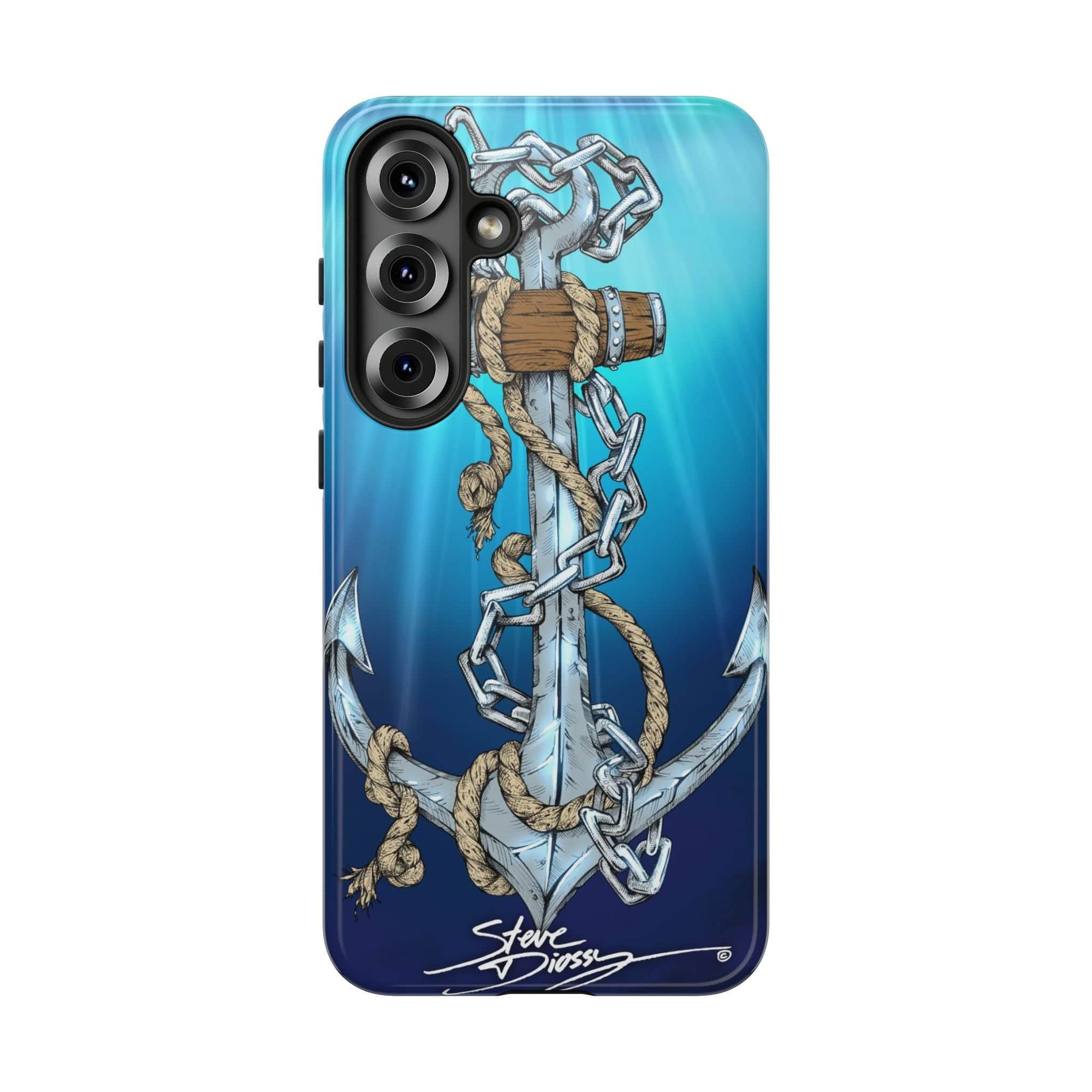 "Anchors Aweigh" Tough Phone Cases