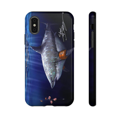 "Donut Shark" Tough Phone Cases