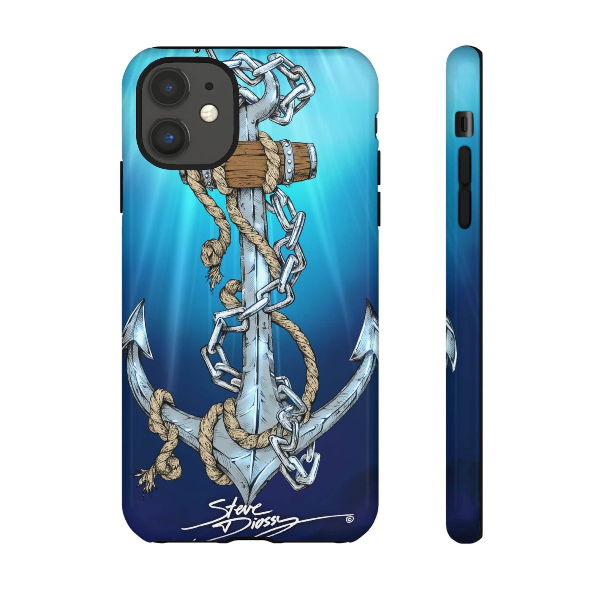 "Anchors Aweigh" Tough Phone Cases