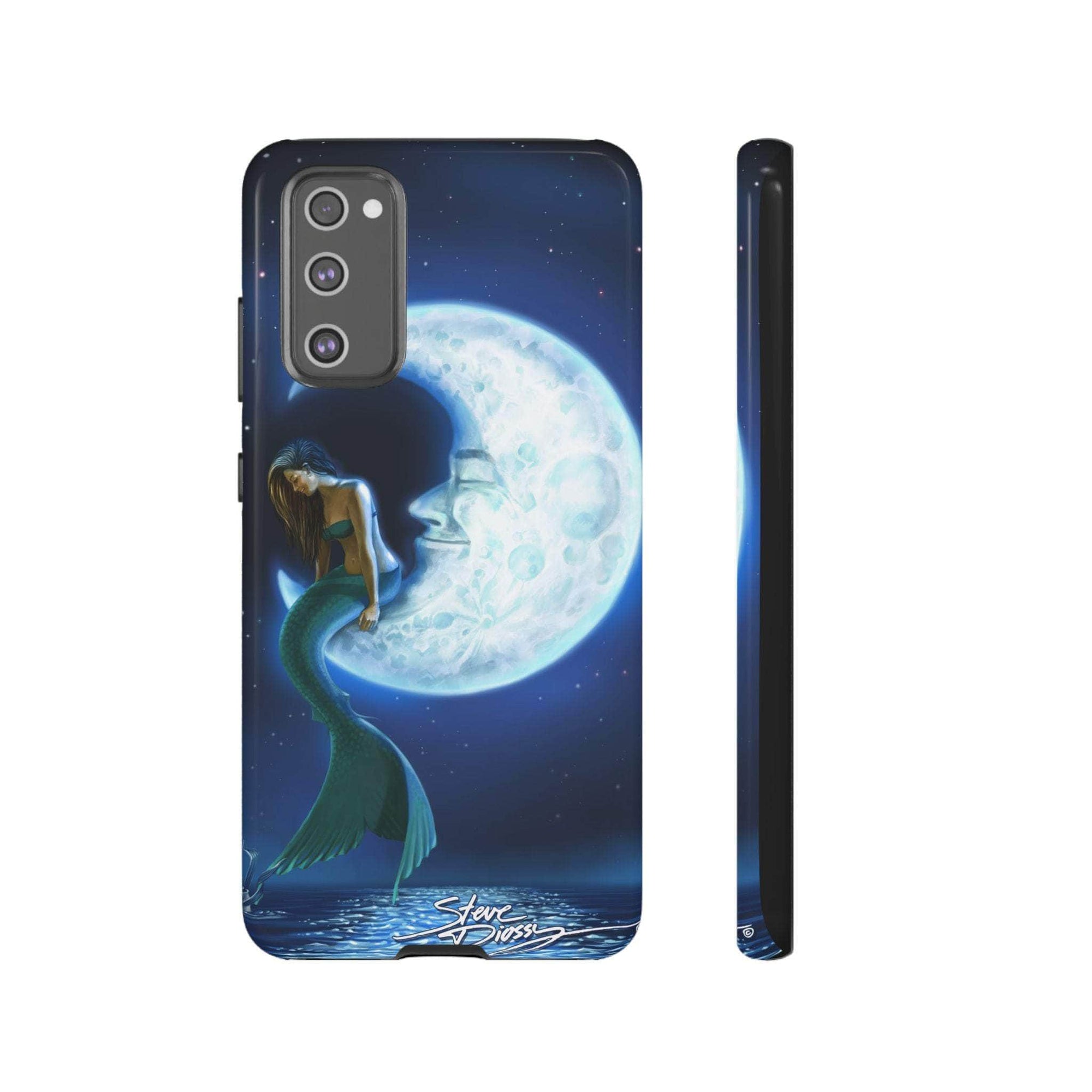 "Mermaid in the Moon" Tough Phone Cases