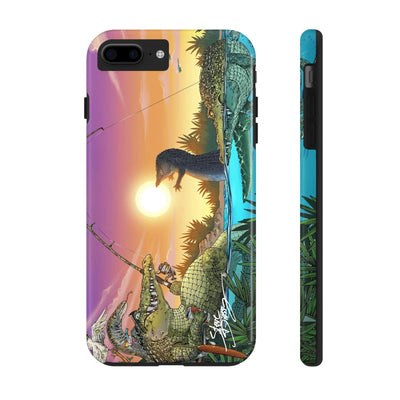 "Gator Fishing" iPhone Cases