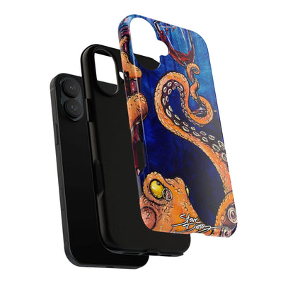 "Octopus the Connoisseur" Tough Phone Cases