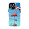 "Dirty Flamingo" Tough Phone Cases