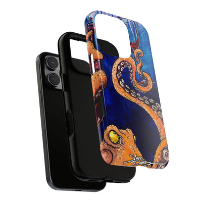 "Octopus the Connoisseur" Tough Phone Cases