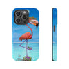 "Dirty Flamingo" Tough Phone Cases