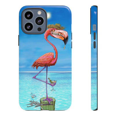 "Dirty Flamingo" Tough Phone Cases