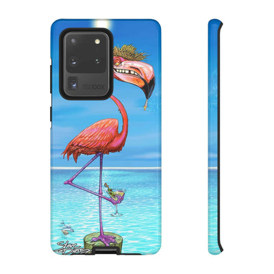 "Dirty Flamingo" Tough Phone Cases