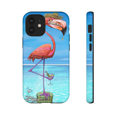 "Dirty Flamingo" Tough Phone Cases