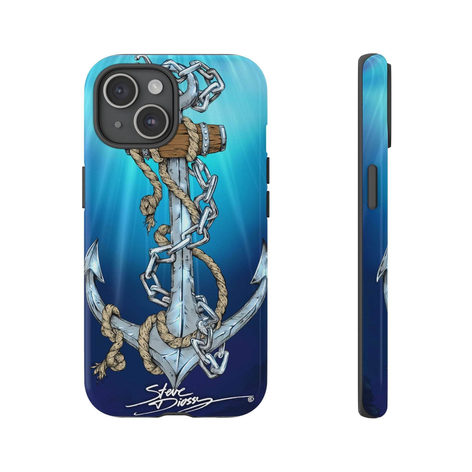 "Anchors Aweigh" Tough Phone Cases