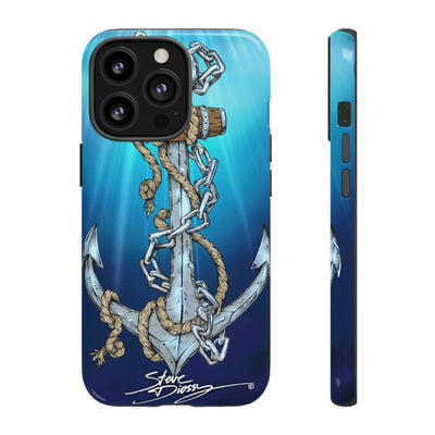 "Anchors Aweigh" Tough Phone Cases