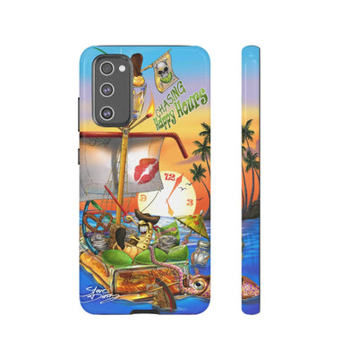 "Chasing Happy Hours" Tough Phone Cases