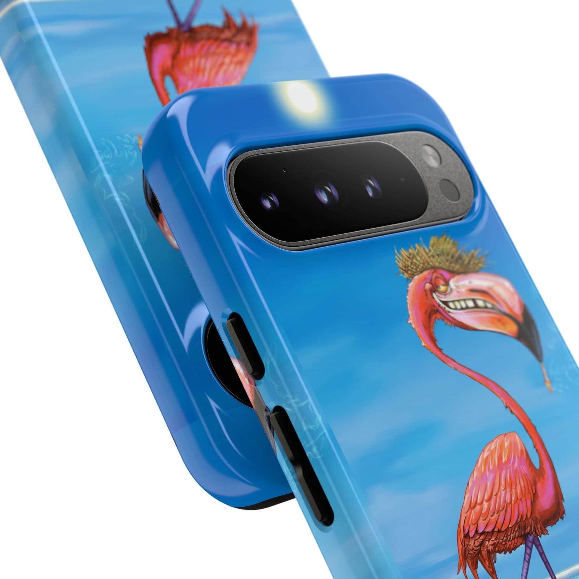 "Dirty Flamingo" Tough Phone Cases