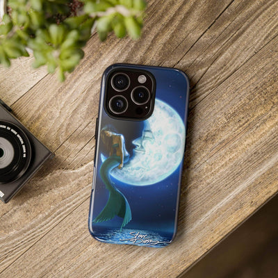 "Mermaid in the Moon" Tough Phone Cases