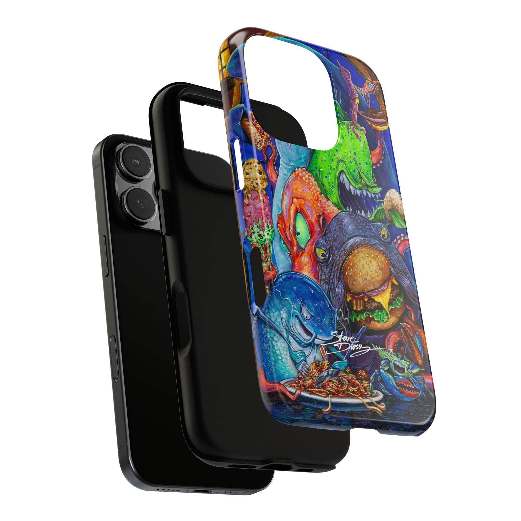 "Seafood See Food" Tough Phone Cases