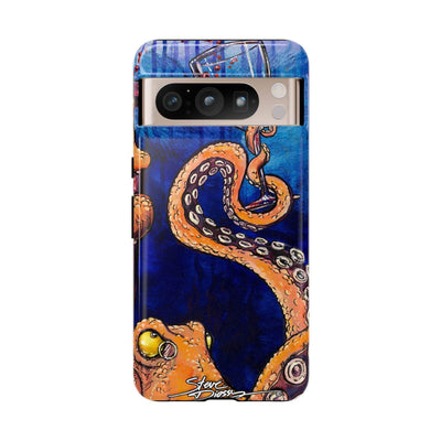 "Octopus the Connoisseur" Tough Phone Cases