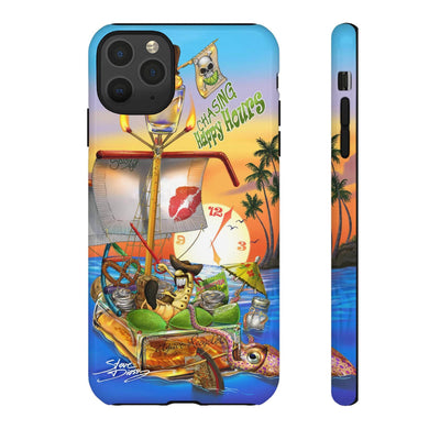 "Chasing Happy Hours" Tough Phone Cases