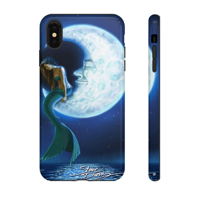 "Mermaid in the Moon" Tough Phone Cases