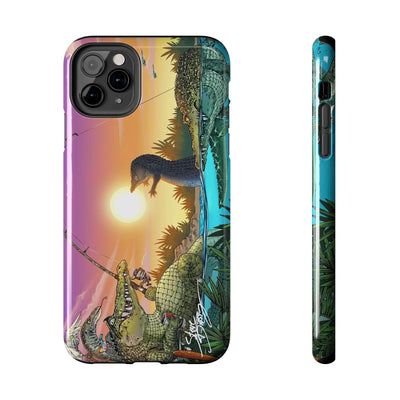 "Gator Fishing" iPhone Cases