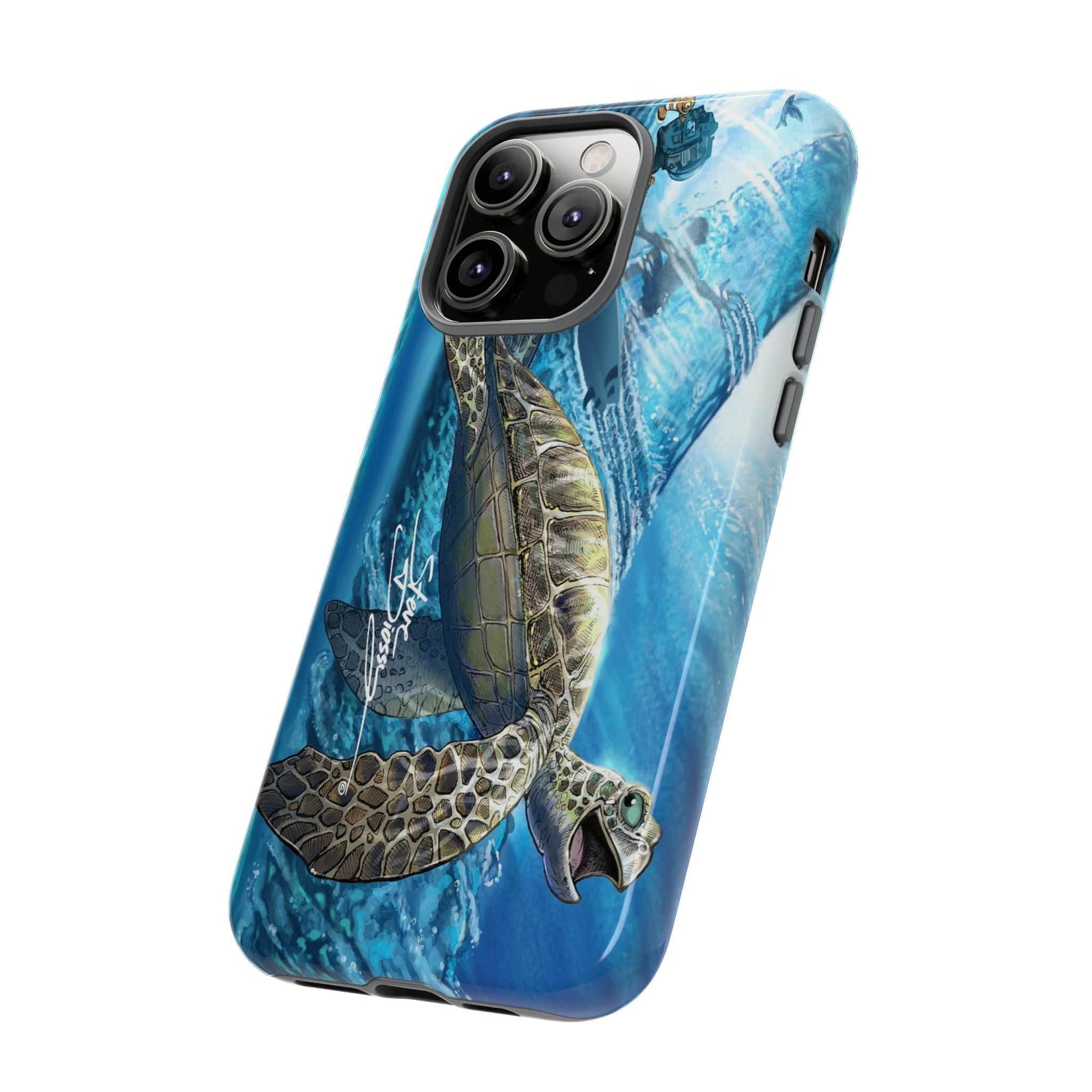 "Turtley Tubular" Tough Phone Cases