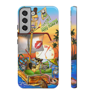 "Chasing Happy Hours" Tough Phone Cases