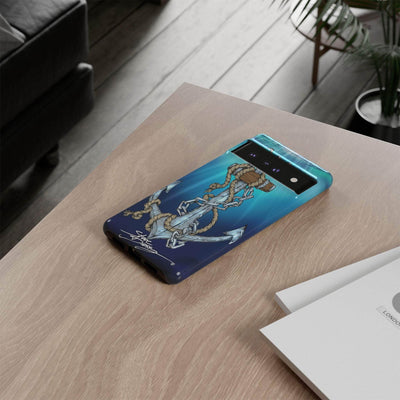 "Anchors Aweigh" Tough Phone Cases