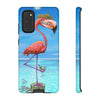 "Dirty Flamingo" Tough Phone Cases