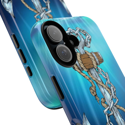 "Anchors Aweigh" Tough Phone Cases