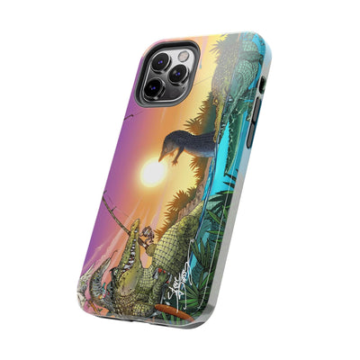 "Gator Fishing" iPhone Cases