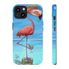 "Dirty Flamingo" Tough Phone Cases