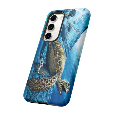 "Turtley Tubular" Tough Phone Cases