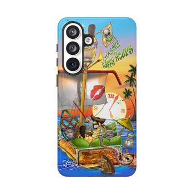 "Chasing Happy Hours" Tough Phone Cases