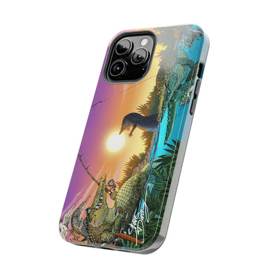 "Gator Fishing" iPhone Cases