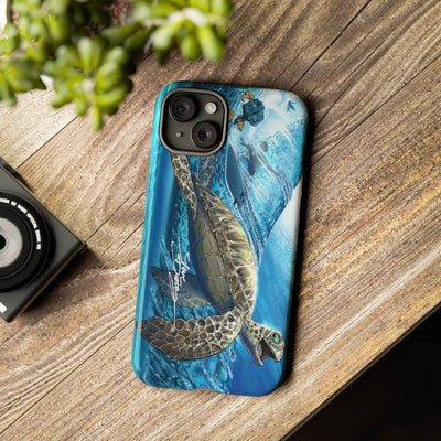 "Turtley Tubular" Tough Phone Cases