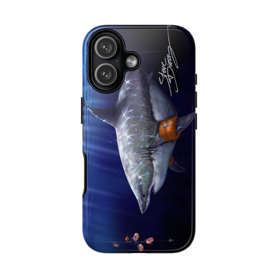 "Donut Shark" Tough Phone Cases