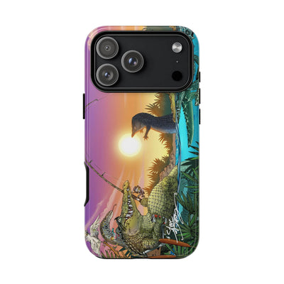 "Gator Fishing" Tough Phone Cases