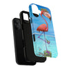 "Dirty Flamingo" Tough Phone Cases