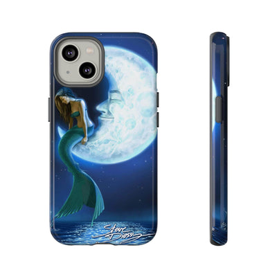 "Mermaid in the Moon" Tough Phone Cases