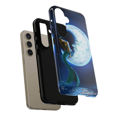 "Mermaid in the Moon" Tough Phone Cases