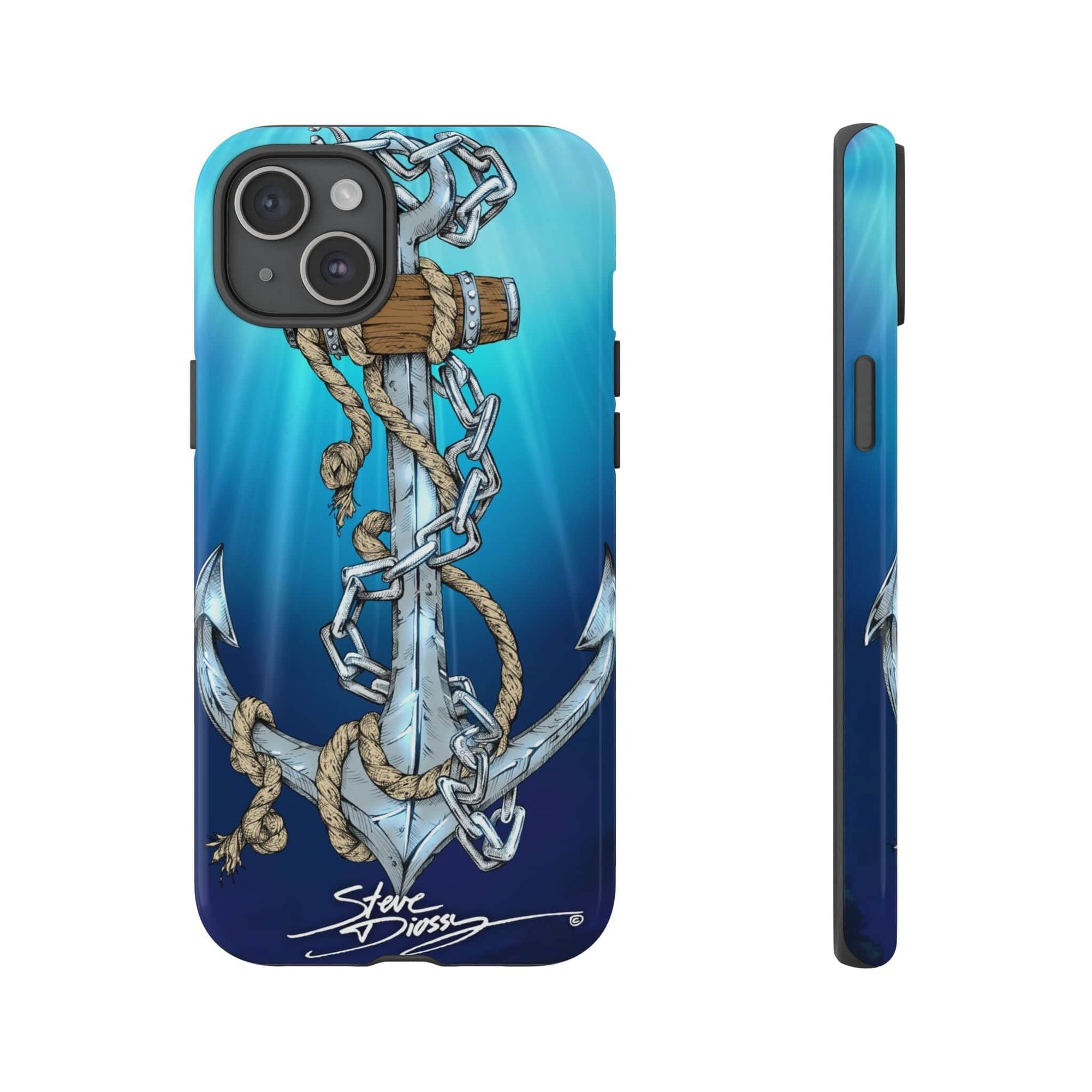 "Anchors Aweigh" Tough Phone Cases