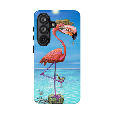"Dirty Flamingo" Tough Phone Cases