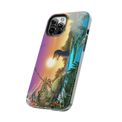 "Gator Fishing" iPhone Cases