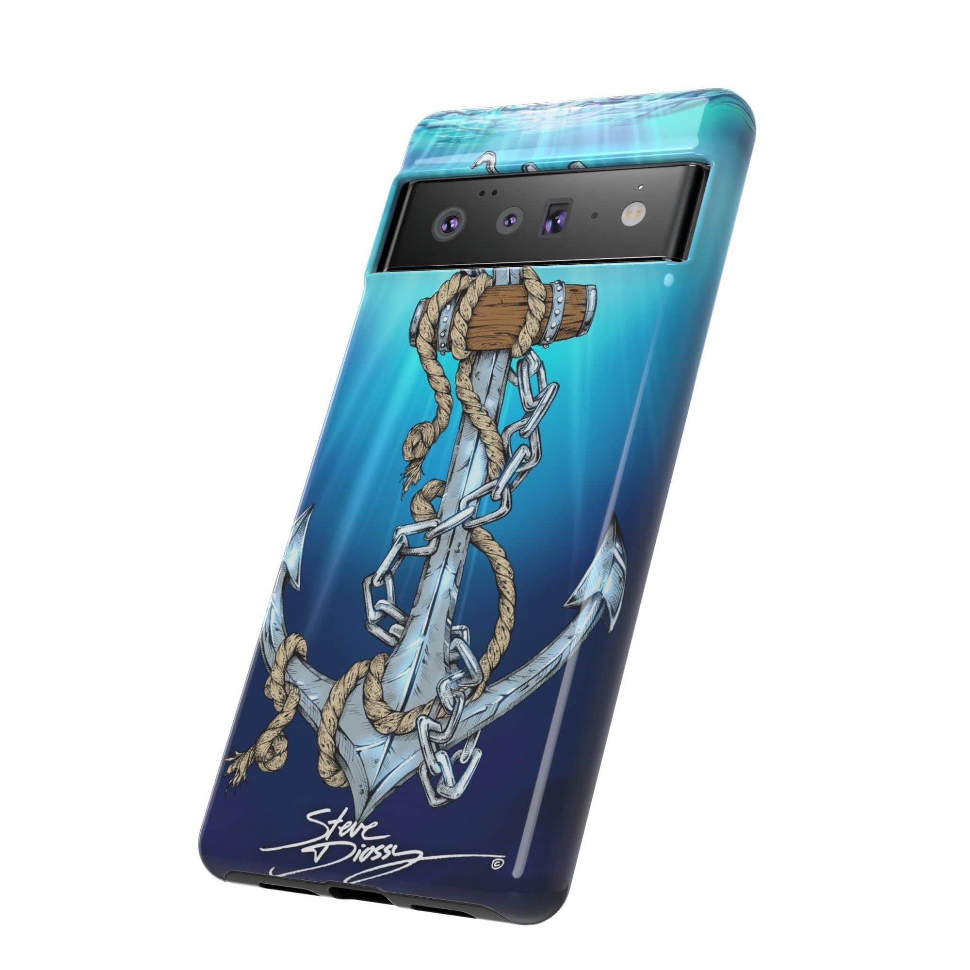 "Anchors Aweigh" Tough Phone Cases