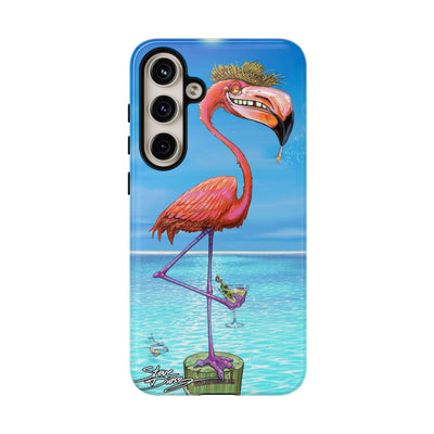 "Dirty Flamingo" Tough Phone Cases