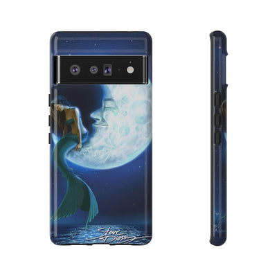 "Mermaid in the Moon" Tough Phone Cases