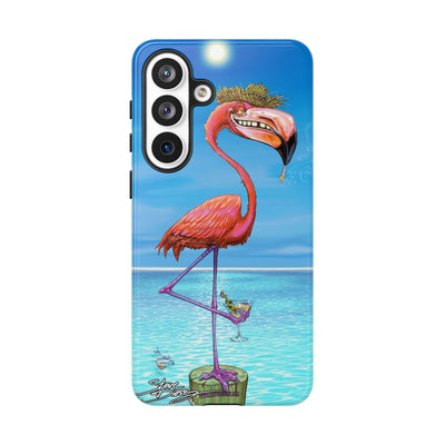 "Dirty Flamingo" Tough Phone Cases